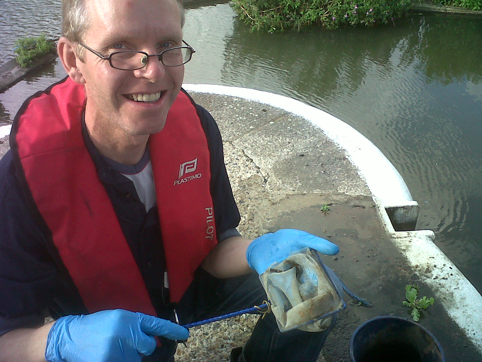 Eel monitor with elver Thames21